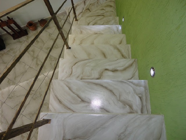 Acabamento para escada-Marmorize a sua