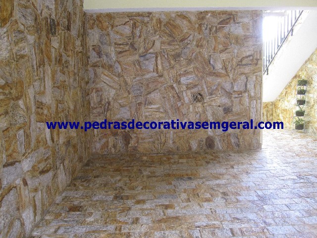 Foto 1 - Pedras decorativas - parede - piso - fachada -
