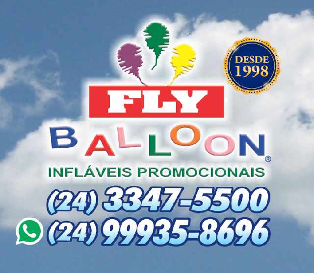 Foto 1 - Fly Balloon inflaveis promocionais