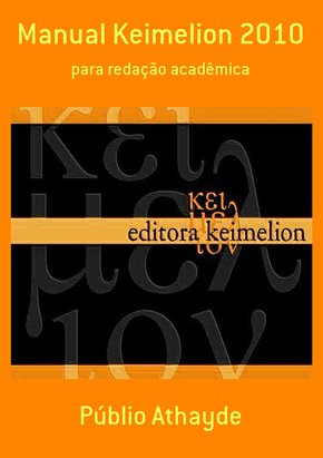 Foto 1 - Manual Keimelion 2010 para redação acadêmica