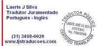 Tradução juramentada - laerte j silva