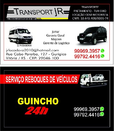Foto 1 - Aluguel de Vans e  Serviço de Guincho 24H