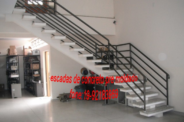 Foto 1 - Escadas de concreto pre moldado