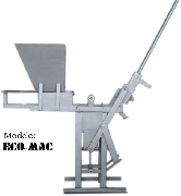 Maquina prensa  tijolo ecologico MECAMIG